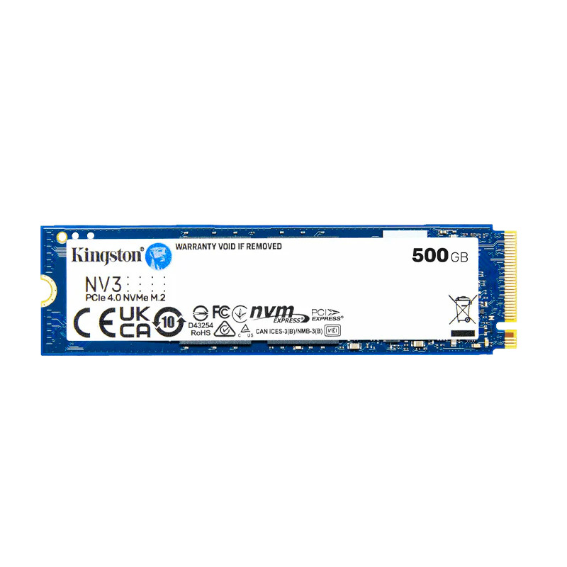 Unidad de estado sólido Kingston NV3 - M.2 2280 - 500GB - PCI Express NVMe - SNV3S/500G Kingston - 1
