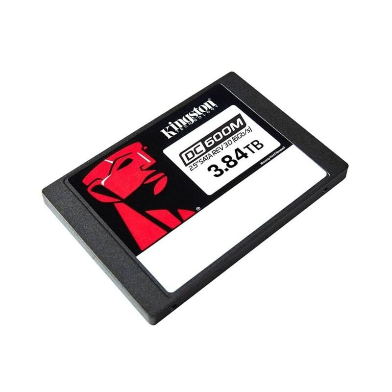 SSD Kingston Enterprise DC600M - 2.5" Interno - 3.84TB - SATA (SATA/600) - Uso mixto - Servidor - SEDC600M/3840G Kingston - 1
