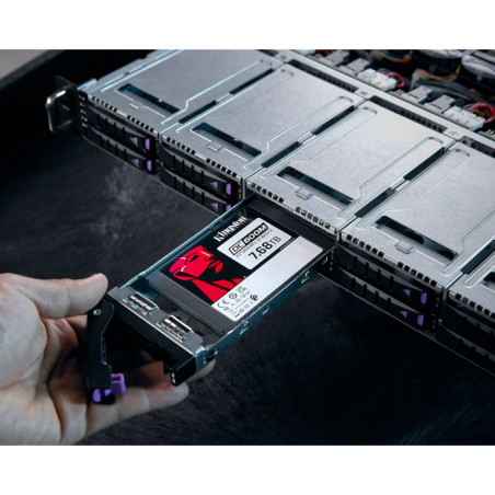 SSD Kingston Enterprise DC600M - 2.5" Interno - 3.84TB - SATA (SATA/600) - Uso mixto - Servidor - SEDC600M/3840G Kingston - 2