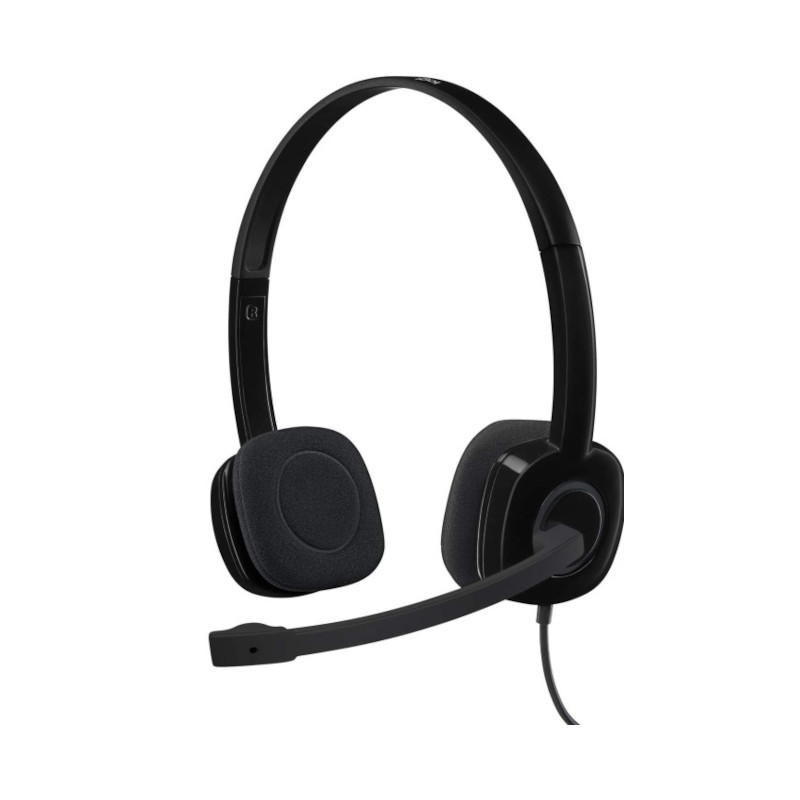 Auriculares Logitech H151 Estéreo - Negro - Supra-aural - 22Ohm - 20Hz a 20kHz  - 981-000587 Logitech - 1
