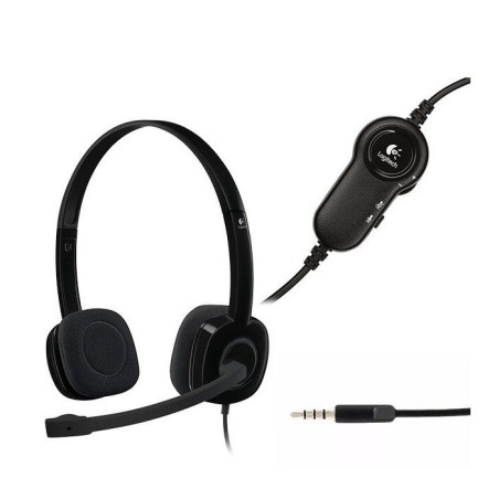 Auriculares Logitech H151 Estéreo - Negro - Supra-aural - 22Ohm - 20Hz a 20kHz  - 981-000587 Logitech - 2