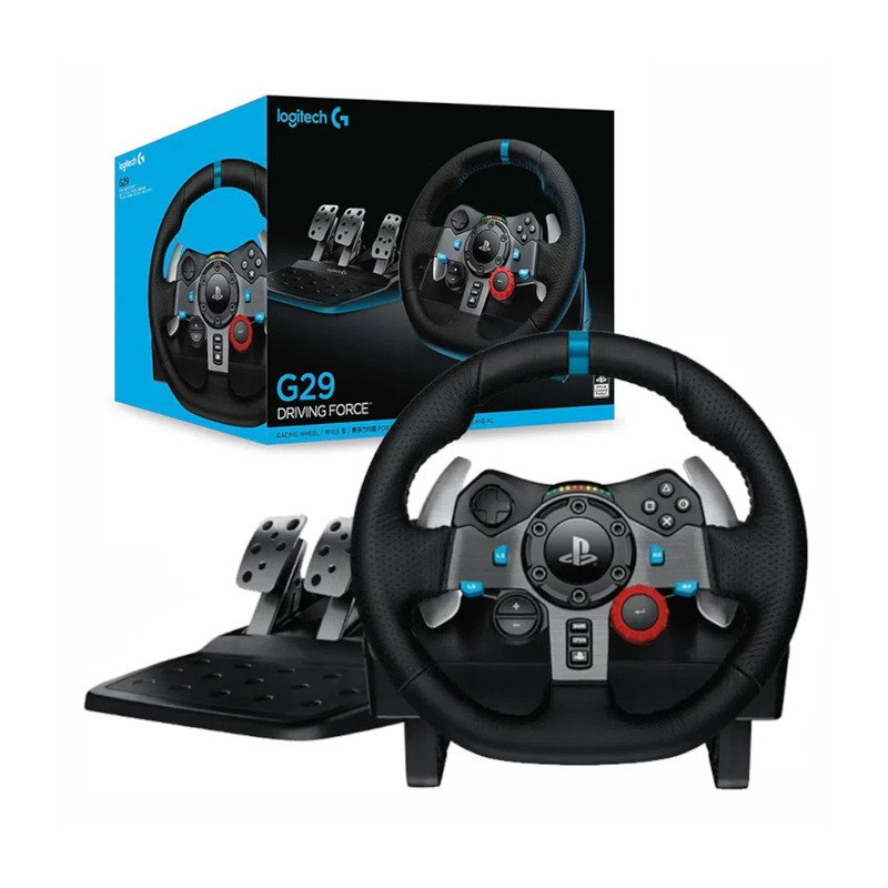 G29 Driving Force RACING WHEEL FOR PlayS - 941-000111 Logitech - 2