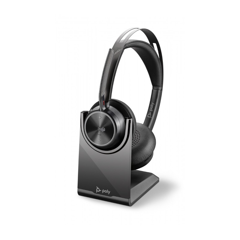 Auricular Poly Voyager Focus 2 - USB-A  Biaural Tres niveles de cancelación activa de ruido - 77Y87AA Poly - 2