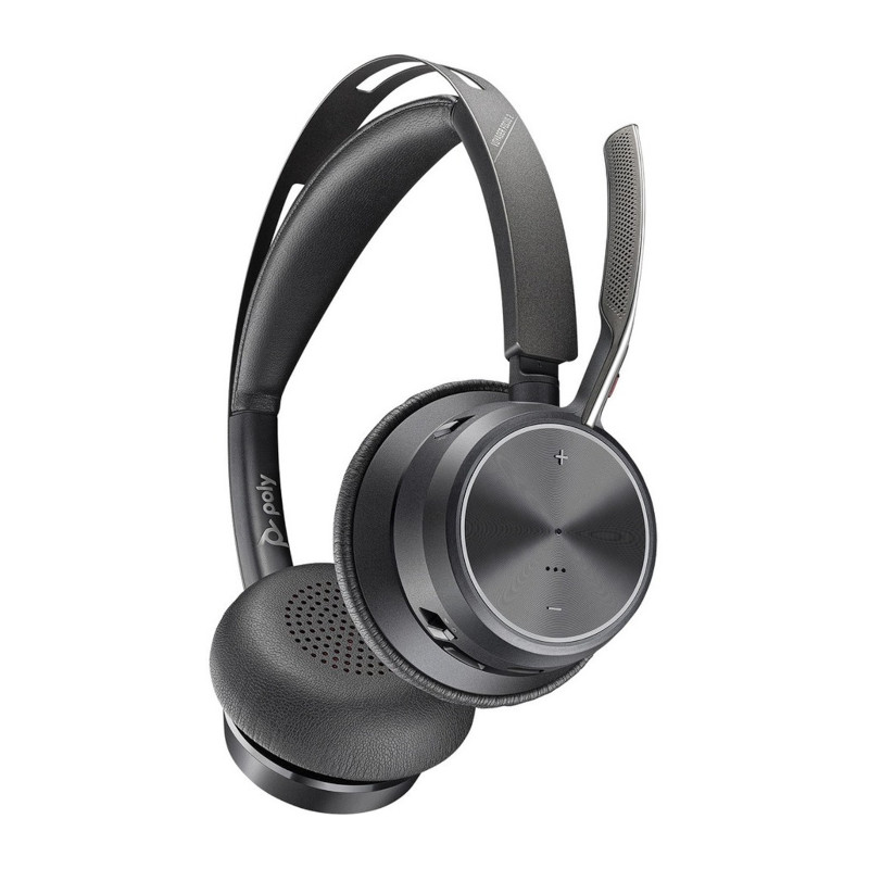 Auricular Poly Voyager Focus 2 - USB-A  Biaural Tres niveles de cancelación activa de ruido - 77Y87AA Poly - 3