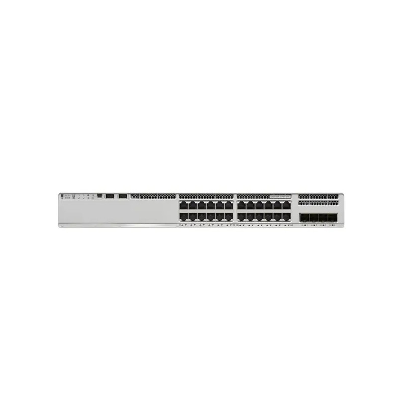 Catalyst 9200 C9200L-24P-4G 24 Puertos Gestionable Conmutador Ethernet - 2 Capa compatible - 4 Ranuras SFP - C9200L-24P-4G-E Cis