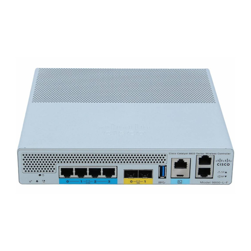 Catalyst 9800-L 802.11ax Wireless LAN Controller - 2.40GHz, 5GHz - 2.5 Gigabit - C9800-L-F-K9 Cisco - 1