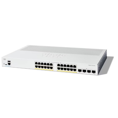 Catalyst 1200 C1200-24P-4G 24 Puertos Ethernet - Gigabit - 1000Base-X, 10/100/1000Base-T - 3 Capa compatible - C1200-24P-4G Cisc
