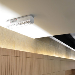 APLIQUE EMERGENCIA RECTANGULAR 4,5W Flujo luminoso Ciclo De Carga Y Descarga 300 CICLOS 110-130V 240MIN - P25454-16 Sylvania - 2