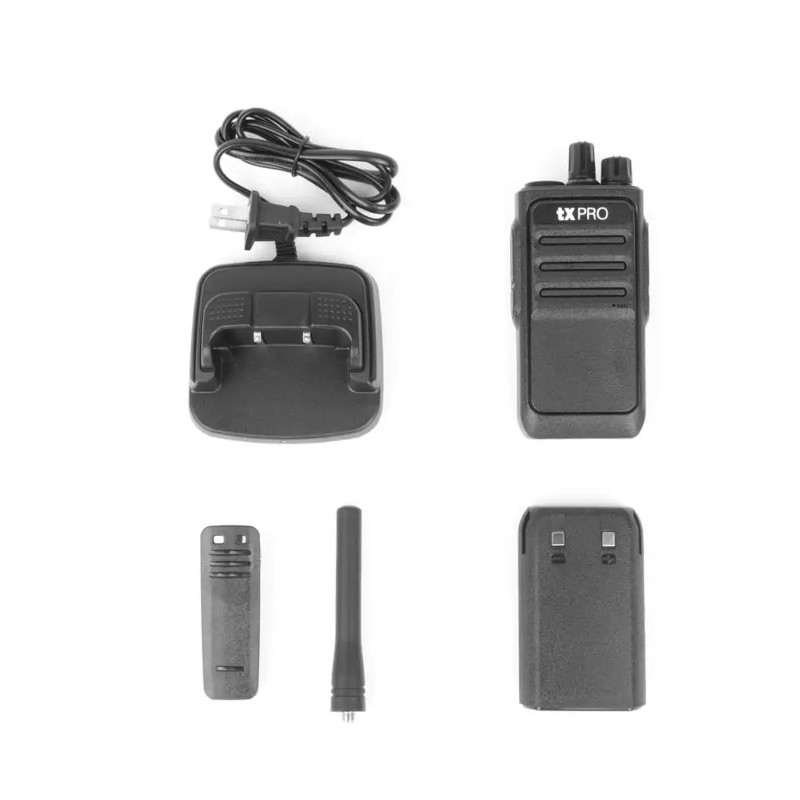 Radio Portátil UHF-TXPRO-5W de Potencia-Scrambler de Voz-Alta Cobertura-136-174 MHZ - TX-500 TXPRO - 2