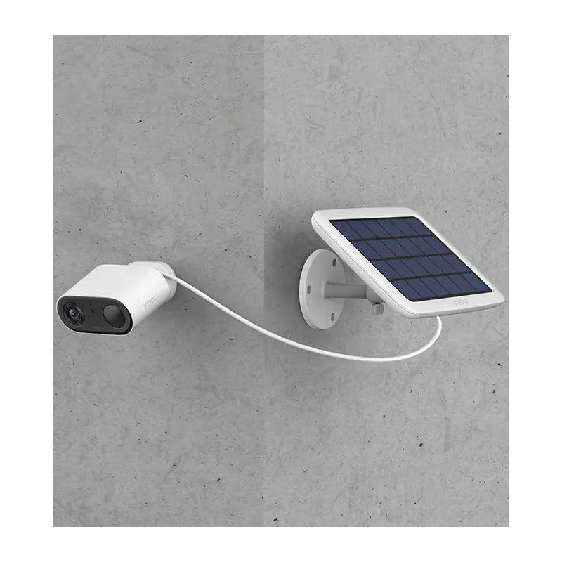 Cell Go Full Color: Cámara de Seguridad Wi-Fi 3MP Recargable y 100% Inalámbrica con Visión Nocturna a Color y Energía Solar Imou