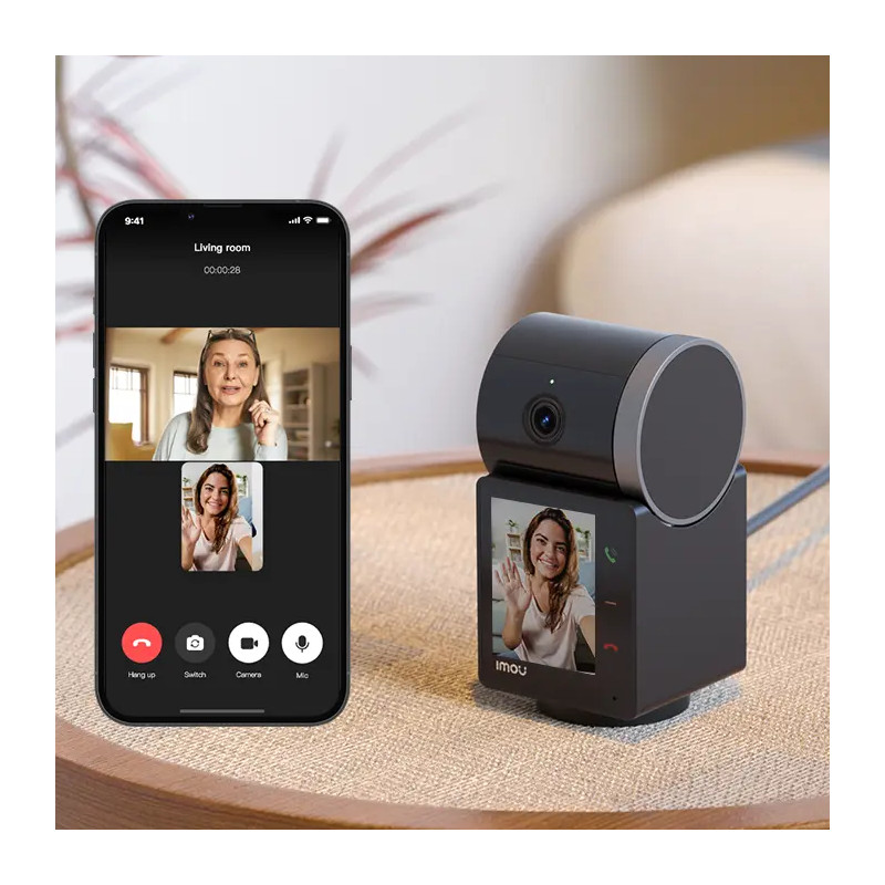 Cámara Wi-Fi Panorámica e Inclinable de 5MP con Detección Inteligente y Comunicación Bidireccional - REX VT Imou - 1