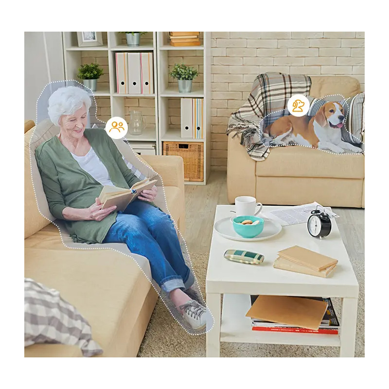 Cámara Wi-Fi Panorámica e Inclinable de 5MP con Detección Inteligente y Comunicación Bidireccional - REX VT Imou - 2
