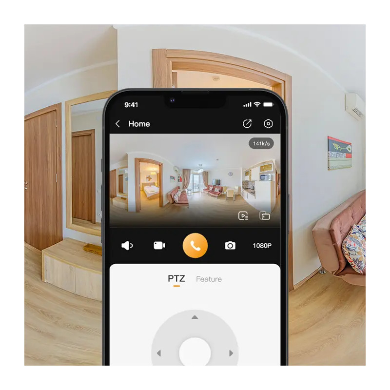 Cámara Wi-Fi Panorámica e Inclinable de 5MP con Detección Inteligente y Comunicación Bidireccional - REX VT Imou - 3
