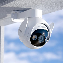 Cámara Exterior Inteligente Cruiser2 - 3MP con Visión Nocturna, Detección AI y Monitoreo Panorámico Wi-Fi - CRUSIER 2 Imou - 2