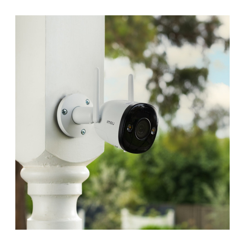 Cámara IP Bullet Wi-Fi IMOU 2E 3MP con Visión Nocturna a Color, Detección Humana Imou - 2