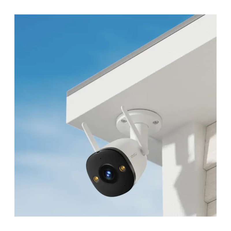 Cámara IP Bullet Wi-Fi IMOU 2E 3MP con Visión Nocturna a Color, Detección Humana Imou - 3