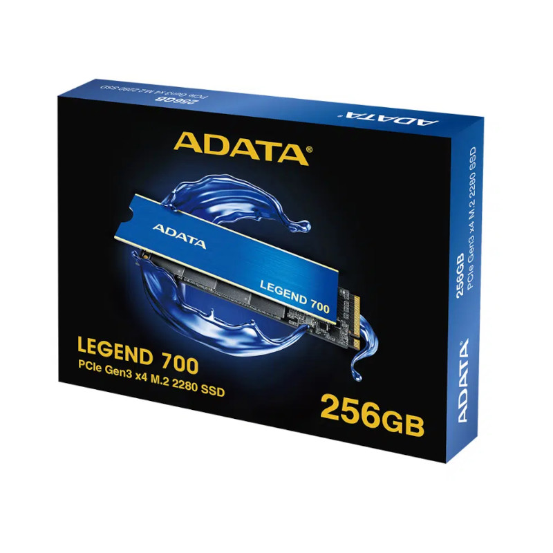 Unidad de estado sólido Adata LEGEND 710 ALEG-710-256GCS - M.2 2280 Interno - 256GB - PCI Express NVMe Adata - 2
