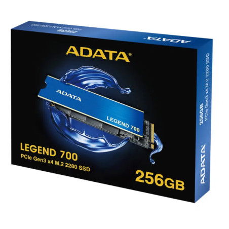 Unidad de estado sólido Adata LEGEND 710 ALEG-710-256GCS - M.2 2280 Interno - 256GB - PCI Express NVMe Adata - 2