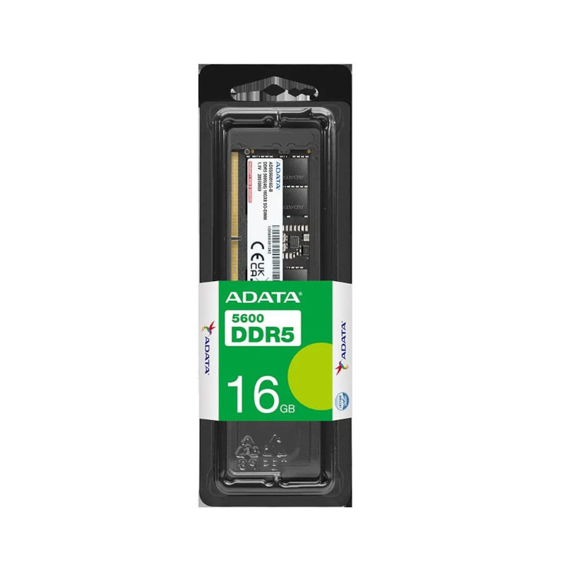 Módulo RAM Adata para Computador, Portátil - 16GB - DDR5-5600/PC5-44800 DDR5 SDRAM - 5600MHz - CL46 Adata - 1