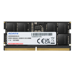 Módulo RAM Adata para Computador, Portátil - 16GB - DDR5-5600/PC5-44800 DDR5 SDRAM - 5600MHz - CL46 Adata - 2