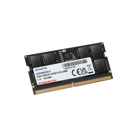 Módulo RAM Adata AD5S560032G-S para Computador, Portátil - 32GB (1 x 32GB) - DDR5-5600/PC5-44800 Adata - 1