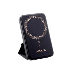 Cargador portátil Adata R050 - Negro - Para iPhone, Smartphone - 1 x Tipo-C 20W - Litio Polímero (Li-Polímero) - 5000mAh - 20W A