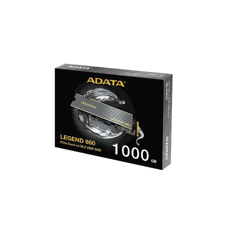 Unidad de estado sólido Adata LEGEND 860 SLEG-860-1000GCS - M.2 2280 Interno - 1000GB - PCI Express NVMe Adata - 2