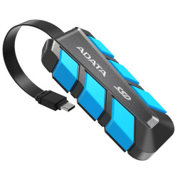 SSD Pórtatil Adata SC740 - Externo - 2TB - Azul - Consola de juegos, Smartphone, Grabador de vídeo - USB 3.2 Adata - 1