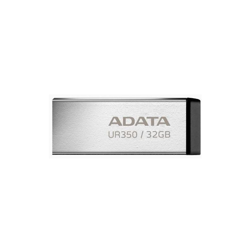 Unidad flash Adata UR350 Robusto - 32GB - USB 3.2 (Gen 1) - Negro - 5Años de Garantía Adata - 1
