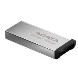 Unidad flash Adata UR350 Robusto - 64GB - USB 3.2 (Gen 1) - Negro - 5Año(s) Garantía Adata - 2
