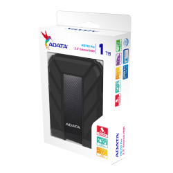 Disco Duro Adata HD710 Pro - 2.5" Externo - 1TB - Negro - Consola de juegos Dispositivo compatible - USB 3.2 Adata - 2