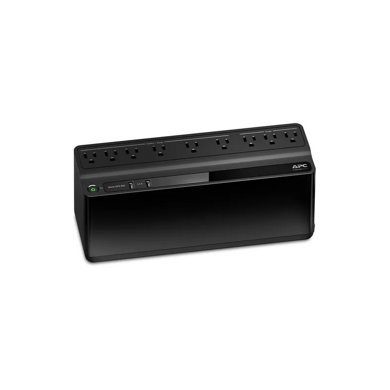 Back-UPS - 850VA/450W - 8Hora(s) Recharge - 120 V AC Entrada - 120 V AC Salida - 9 APC - 1