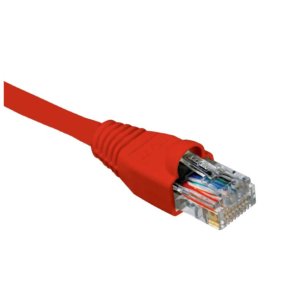 Cable De Red RJ45 Nexxt Patch Cord Cat6 3Ft RD - Rojo - 798302030558  - 1