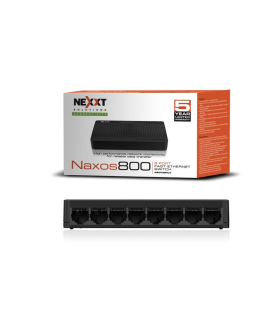 Conmutador De 8 Puertos Para Ethernet De Alta Velocidad - Nexxt - ASIDT084U3  - 2