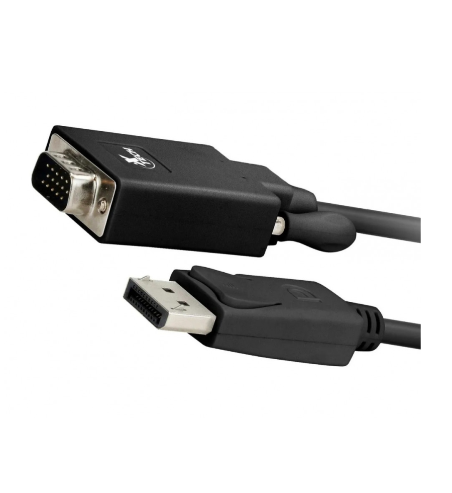 Cable Convertidor Con Conector DisplayPort Macho a VGA Macho Xtech - xtc-342  - 2