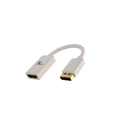 Adaptador Con Conector DisplayPort Macho a HDMI Hembra Xtech - XTC-358  - 1