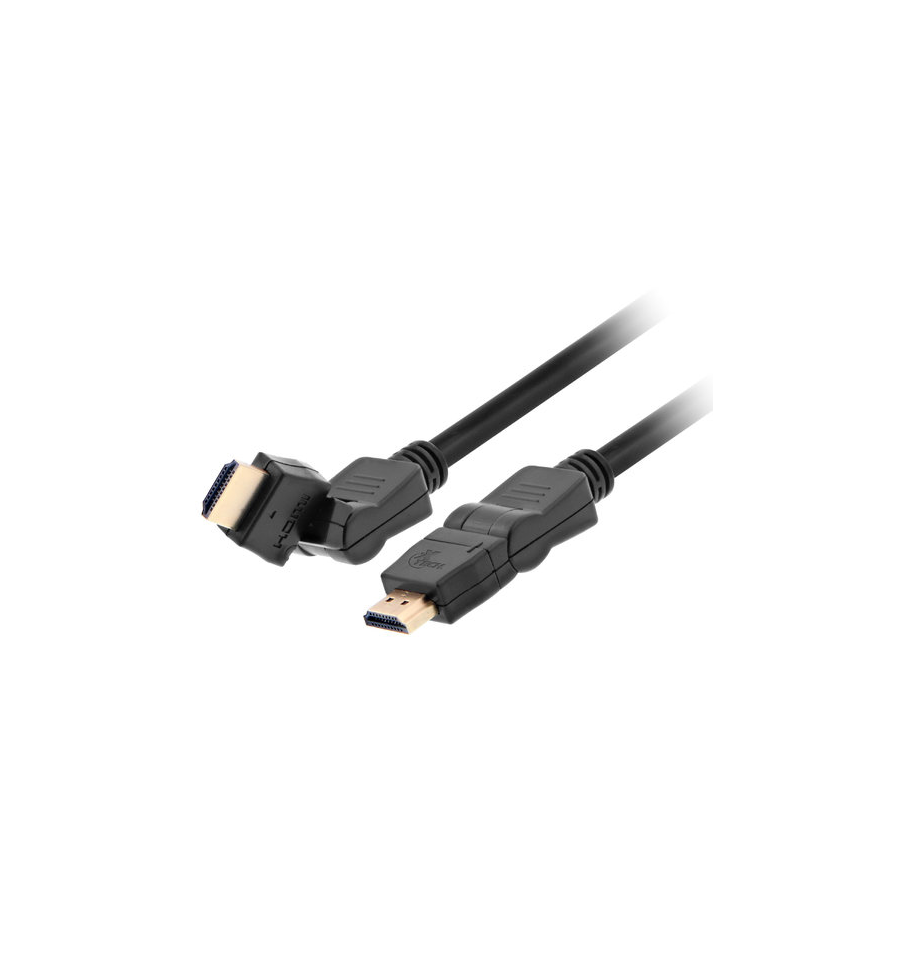 Cable Giratorio HDMI Macho De 3 Metros Xtech - XTC-610  - 1