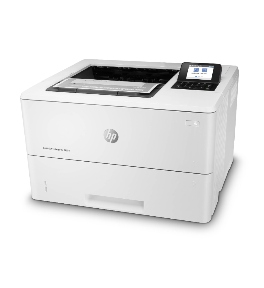 Impresora HP Monocromática Enterprise LaserJet M507DN BN 45 ppm - 1PV87A HP - 3