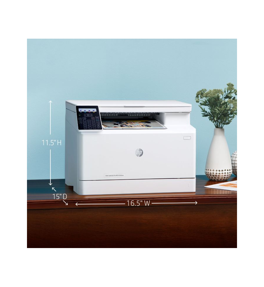 Impresora HP Multifuncional A Color Laserjet Pro MFP - M182NW HP - 1