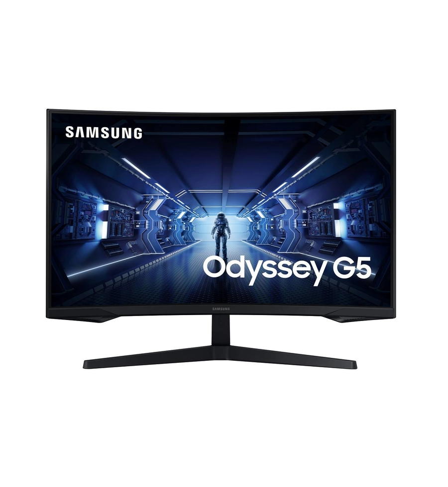 Monitor Gamer Samsung Curvo Odyssey G5 De 32Pulg" 1000R - LC32G55TQWLXZL Samsung - 1