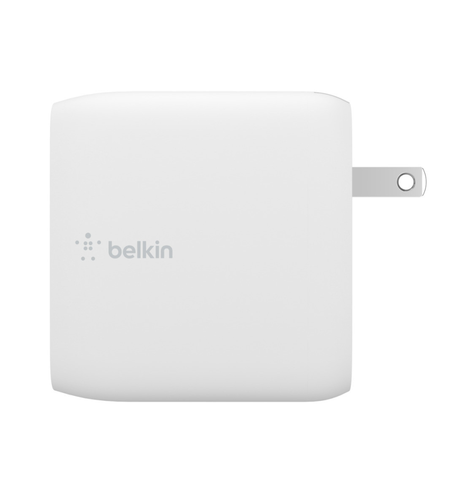 Cargador Belkin Dual 68W PD USB-C BOOST CHARGE - WCH003dqWH