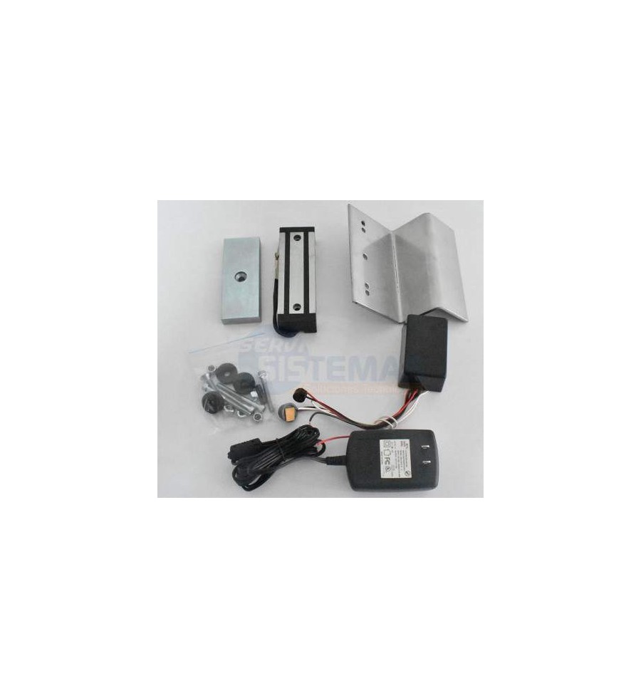 Cerradura electromagnética 350Libras incluye accesorios SES - 1