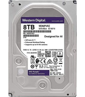 Disco Duro WD Purple 64 MB para Cámaras de Vigilancia - WD84PURZ Western Digital - 1