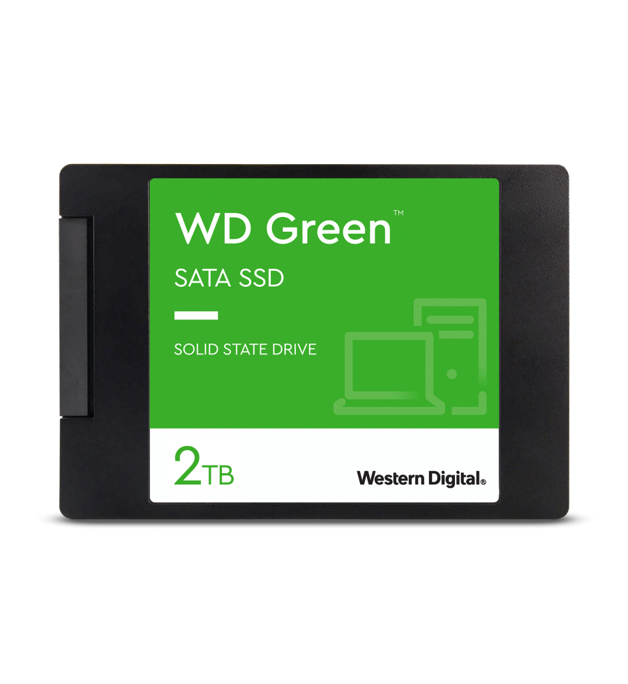 Disco Duro Sólido WD Green SATA SSD 2,5"/7 mm con Carcasa - WDS200T2G0A Western Digital - 1