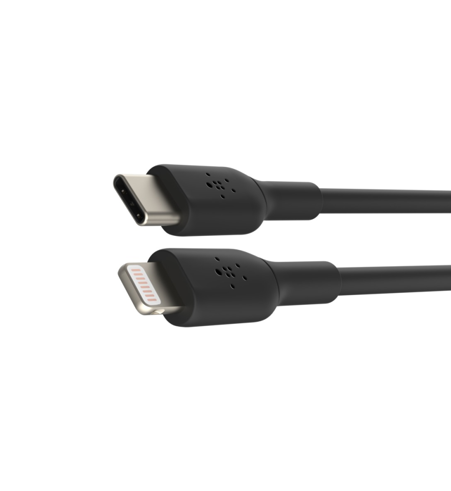Cable USB-C a Lightning BOOST CHARGE 1m, negro Belkin - CAA003BT1MBK Bematech - 2
