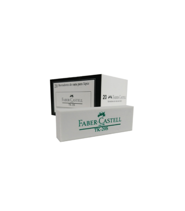 Paquetes x20 Unidades De Borradores TK-20s Faber Castell Faber-Castell - 2