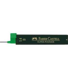 Pack x3 Minas FABER CASTELL 1.4 MM DUREZA B *CP* - 1214113 Faber-Castell - 1