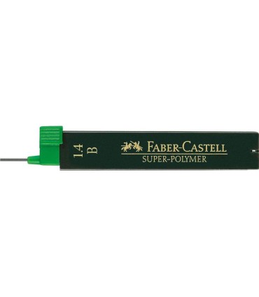Pack x3 Minas FABER CASTELL 1.4 MM DUREZA B *CP* - 1214113 Faber-Castell - 1
