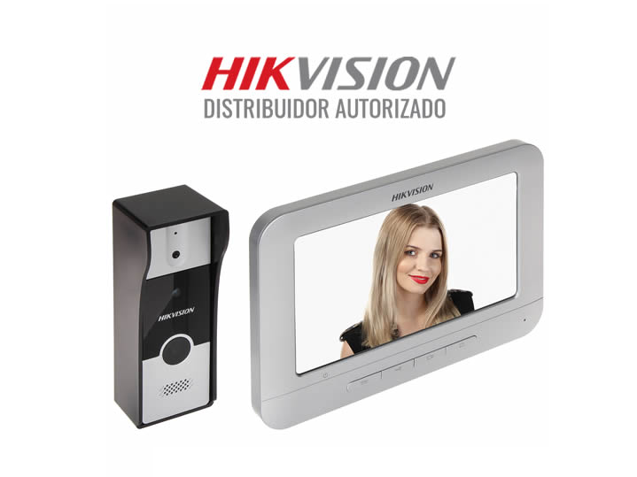 Kit Videoportero Análogo Hikvision DS-KIS202. Envió a toda Colombia