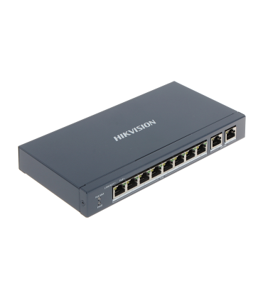Conmutador POE ast Ethernet de 8 puertos Hikvision - DS-3E0310P-E/M Hikvision - 1